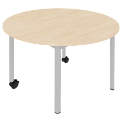 Produktbild Vari² Rundtisch, fahrbarer Schultisch 